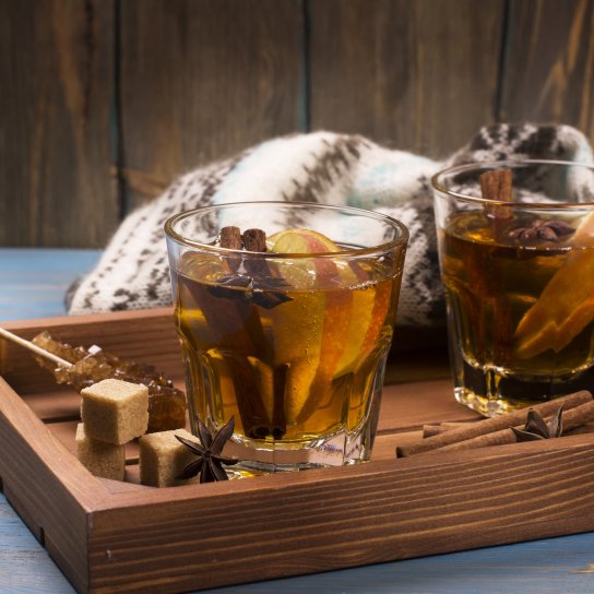 Яблочный грог