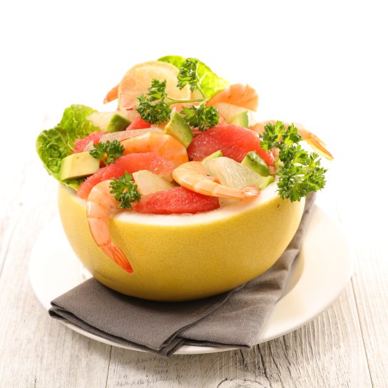 Салат с креветками и авокадо – рецепт