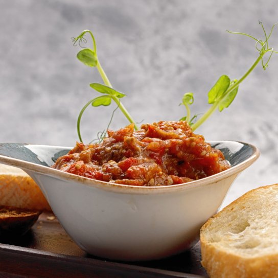 Баклажанная икра с сельдью