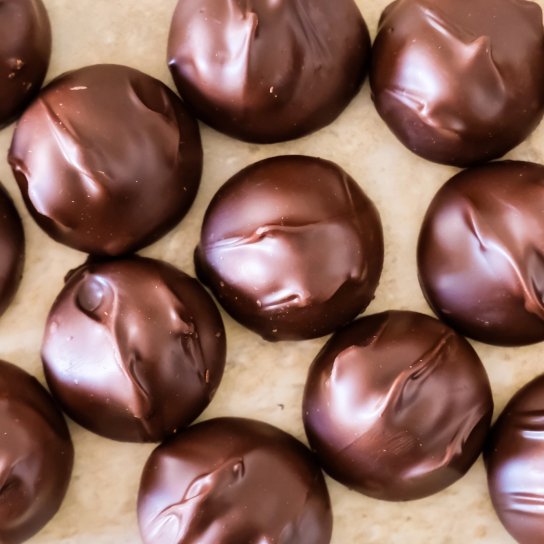 Шоколадні кульки з рисових хлібців