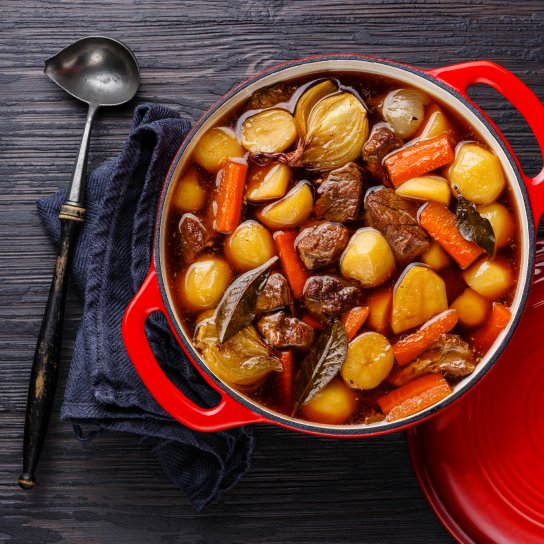 М’ясо у червоному вині