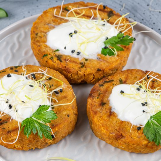 Нутові млинці для прикорму