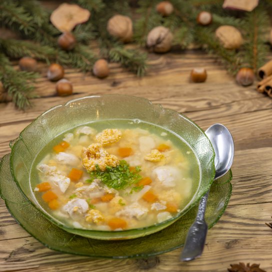 чеський суп з коропом