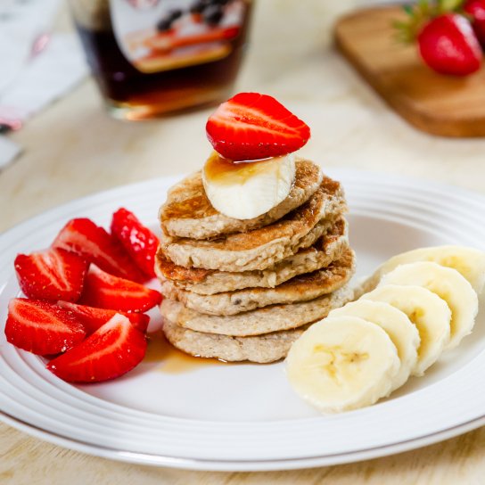 Бананові млинці для сніданку