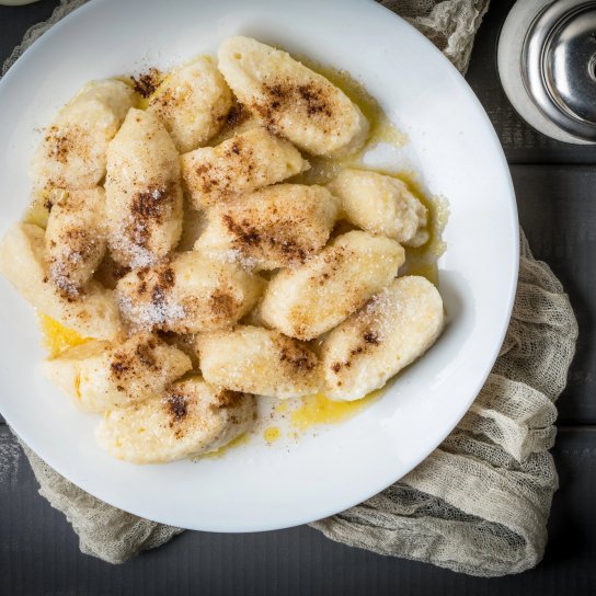 Галушки із сухарів