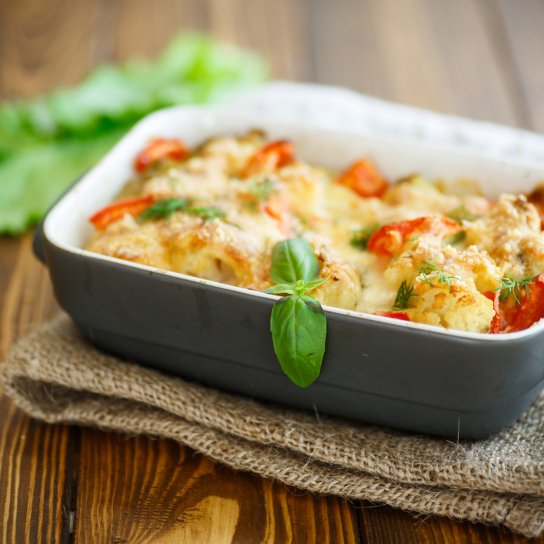 Запеканка из цветной капусты