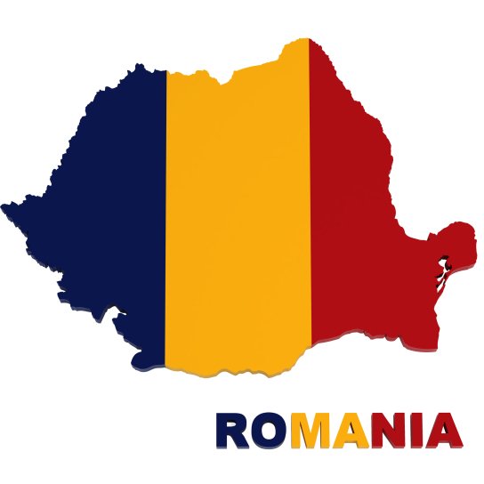 Мапа Румунії