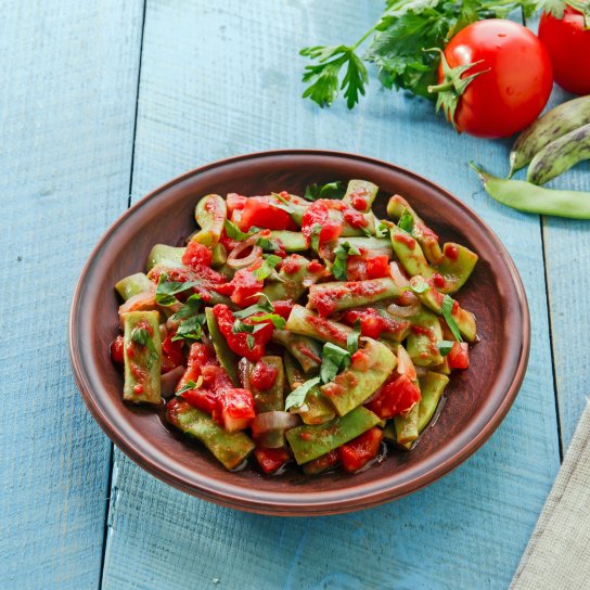 Лобіо із стручкової квасолі