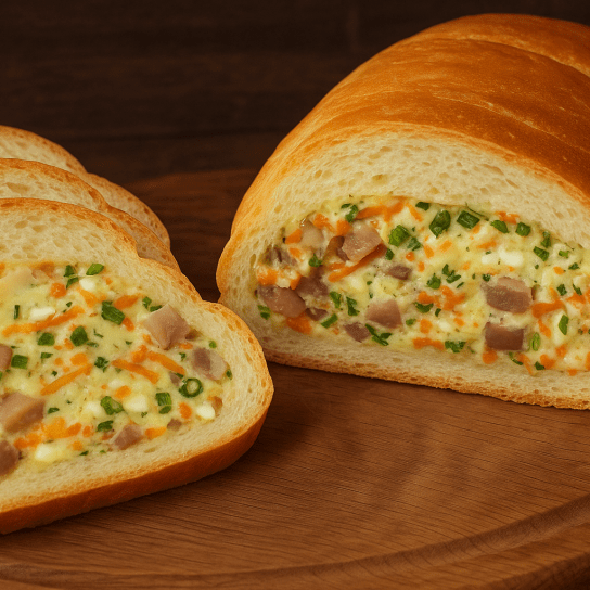 Фарширований батон