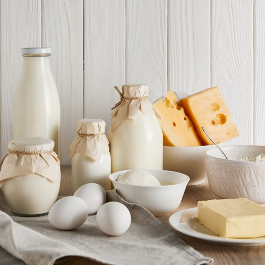 молочні продукти та яйця