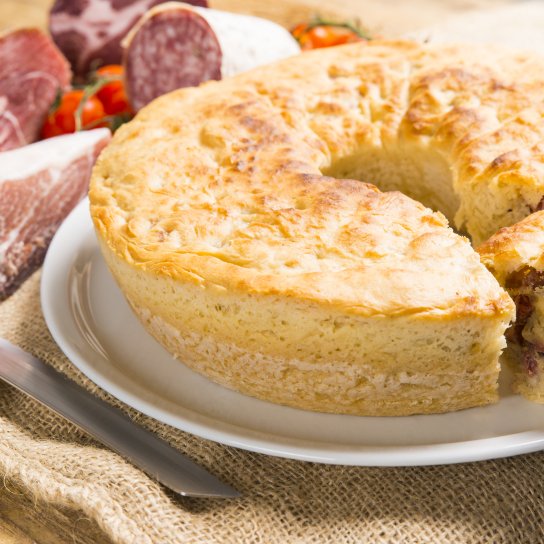 Пиріг із шинкою