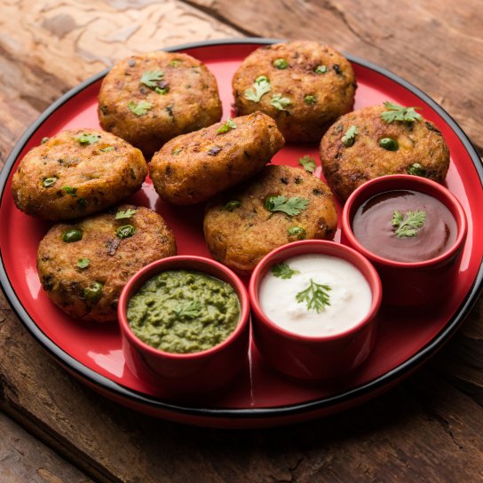 Говяжьи котлетки с бататом