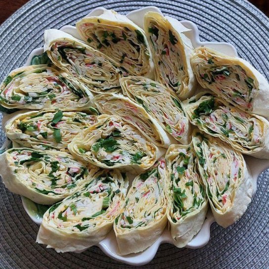 закусочный рулет из лаваша