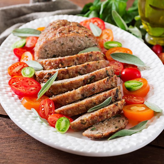 Хлібець з м'яса