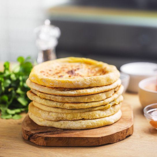 Ленивые хачапури на сковороде