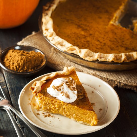 Тыквенный пирог с бурбоном
