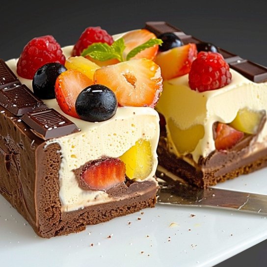 Фрукти під шоколадною шубою