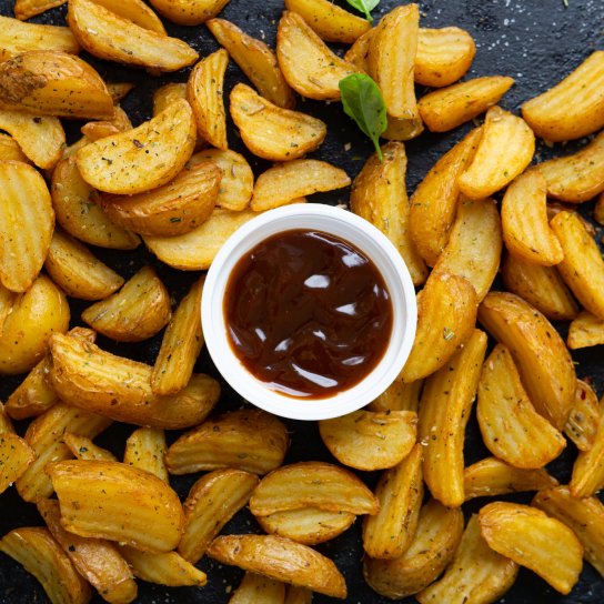 картофель по-деревенски