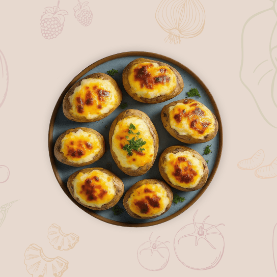 Картопля «в жакеті» зі смачною начинкою