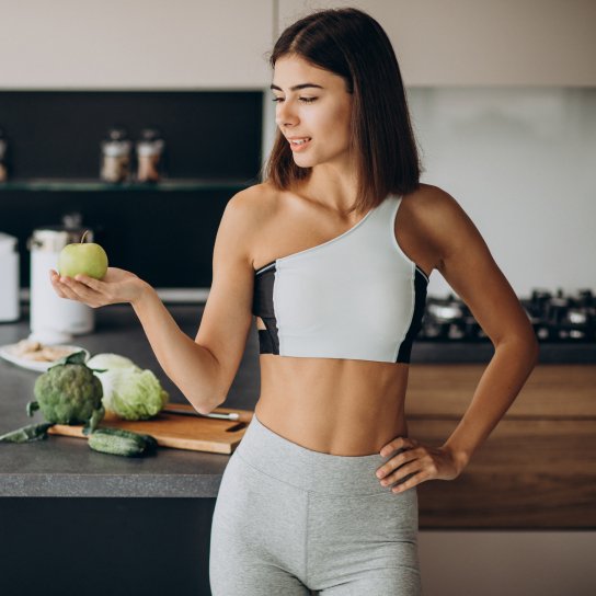 Дівчина в спортивній формі