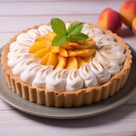Персиковий тарт