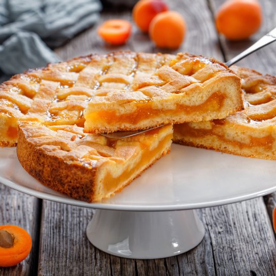 Пиріг з абрикосами