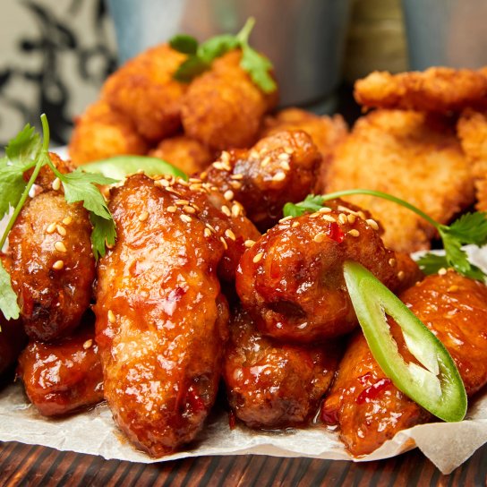 Крильця в кока-колі