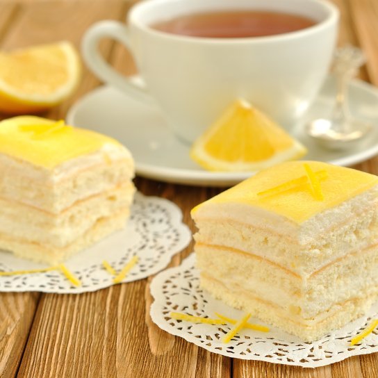 Лимонні тістечка