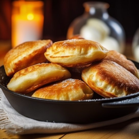 Смажені пиріжки з картоплею