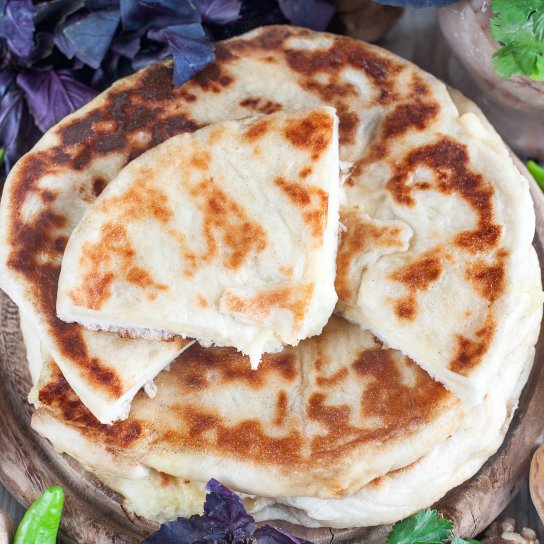 Ліниве хачапурі з лаваша з лаваша