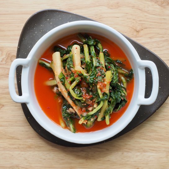 Кімчі з редиски і капусти