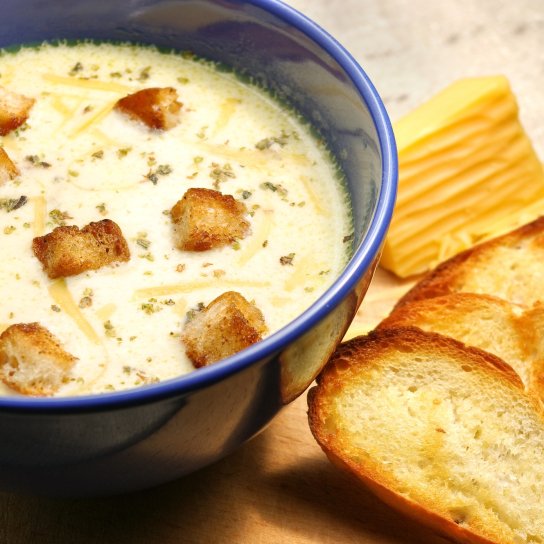 Сырный крем-суп
