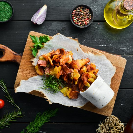 Картопля з підчеревиною