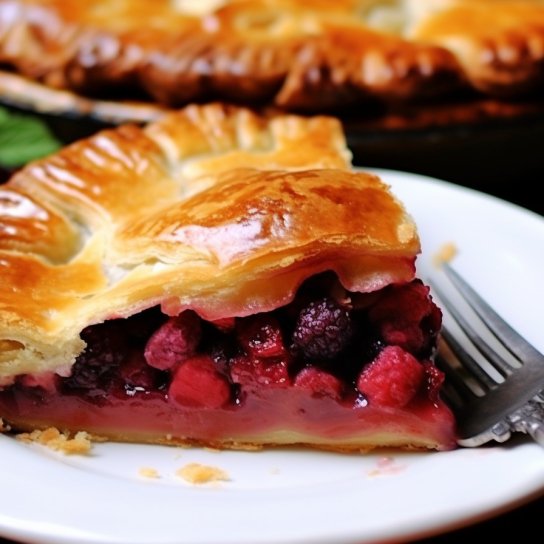 Пиріг з шовковицею