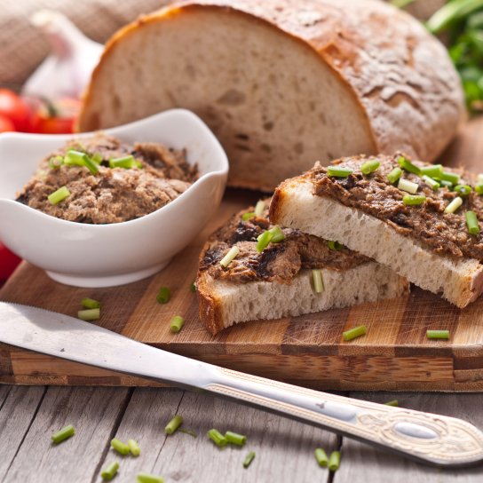 Паштет из печени на зиму