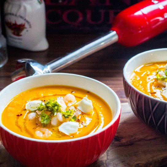 Гарбузовий суп з фетою