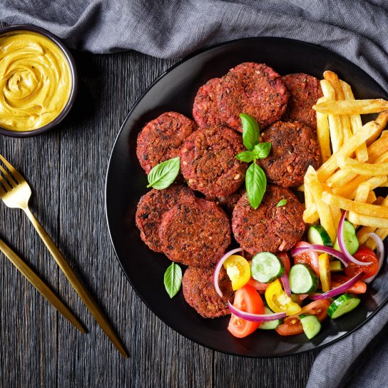 свекольные котлетки