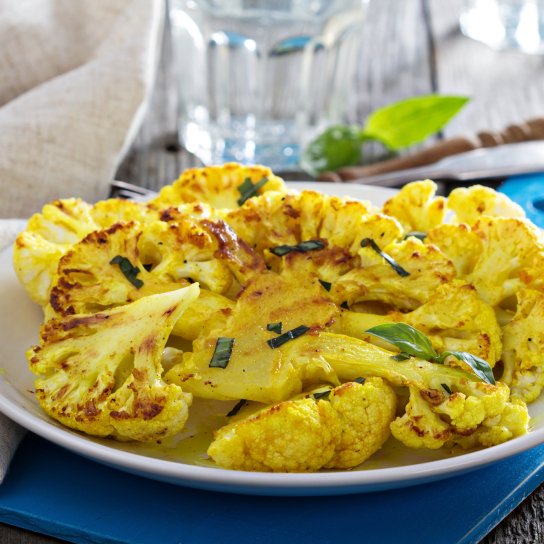 Смажена цвітна капуста