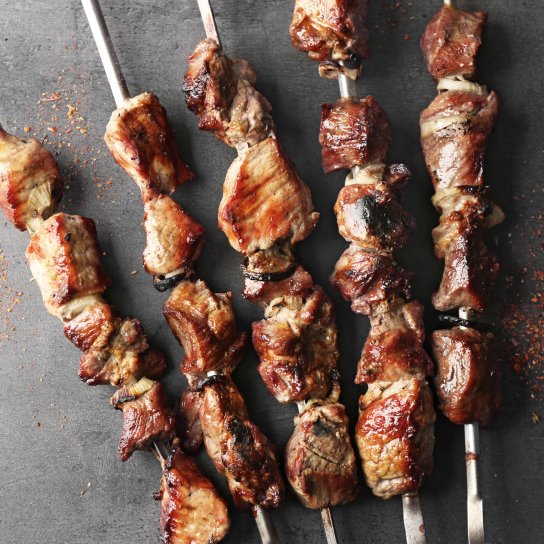 Яловичий шашлик