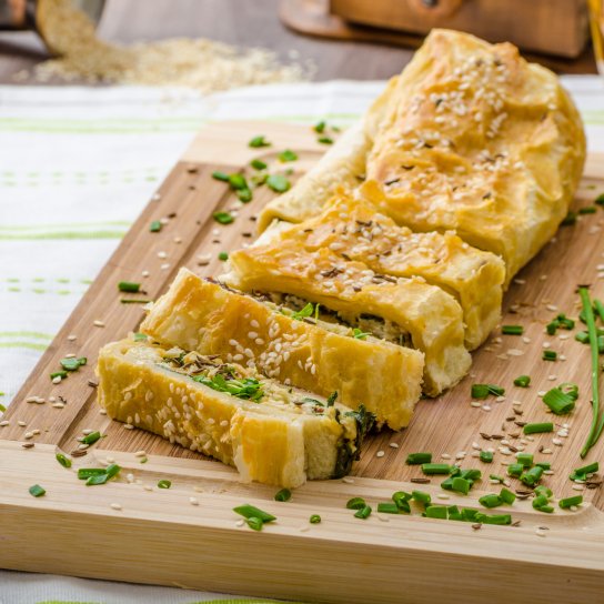 Струдель з кабачками