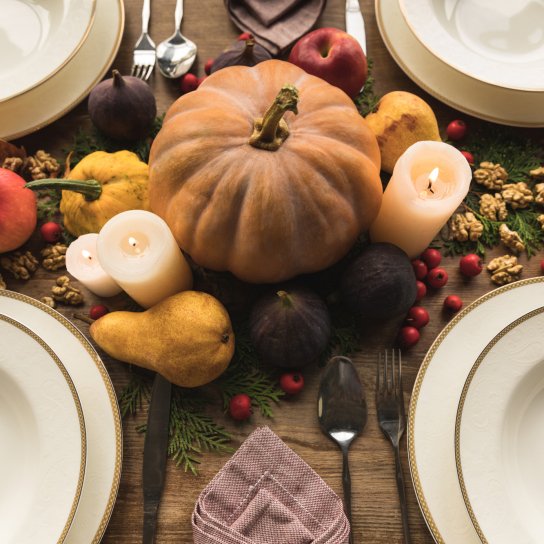 святковий стіл, осінь