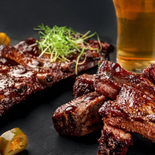 Запечена свинина зворотного маринування