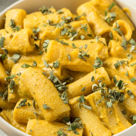 Паста з гарбузового тіста