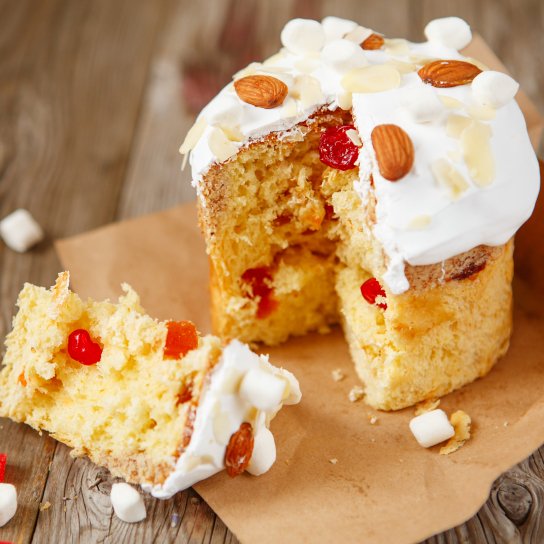 Простий панеттоне без закваски