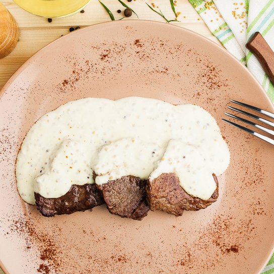 Свинина під соусом