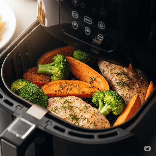 Корисні рецепти в аерогрилі