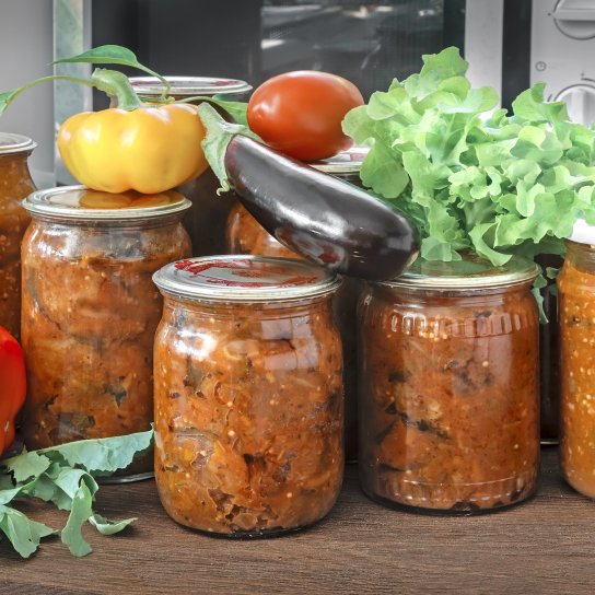 Консервовані баклажани