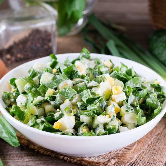 Салат із черемші