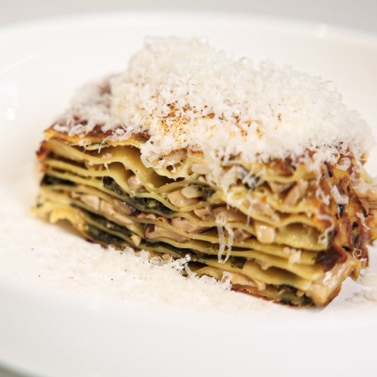 Лазанья з грибами