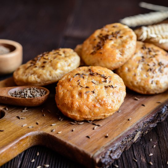 Солоне печиво з кмином